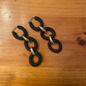 J Crew Raffia Earrings